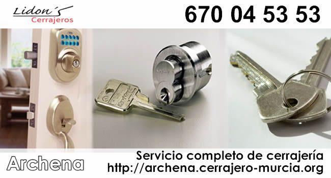 cerrajeros archena servicios completos cerrajeria